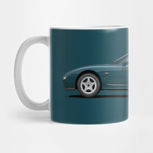 RX7 FD3S Montego Blue Mica Mug